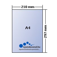 A4 Levélpapír árak. Levélpapír nyomtatás árak, nyomdai árkalkulátor