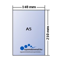 A5 Szórólap készítés, nyomdai árkalkulátor. Szórólap árak.