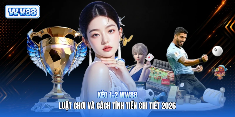 Kèo 1×2 WW88 – Luật Chơi Và Cách Tính Tiền Chi Tiết 2026