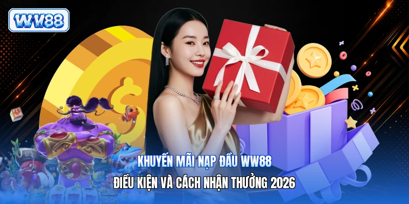Khuyến Mãi Nạp Đầu WW88 – Điều Kiện Và Cách Nhận Thưởng 2026