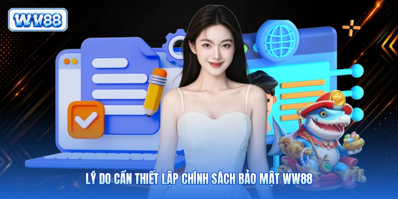 Lý do cần thiết lập chính sách bảo mật WW88