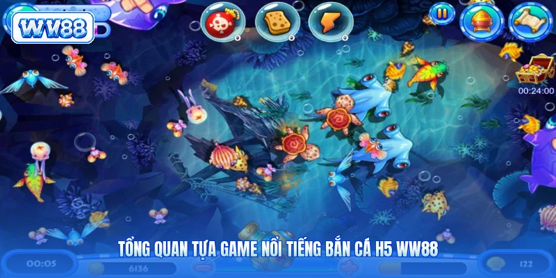 Tổng quan tựa game nổi tiếng bắn cá H5 WW88